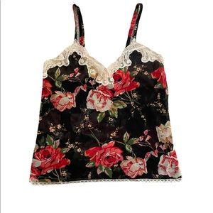 Light floral camisole
